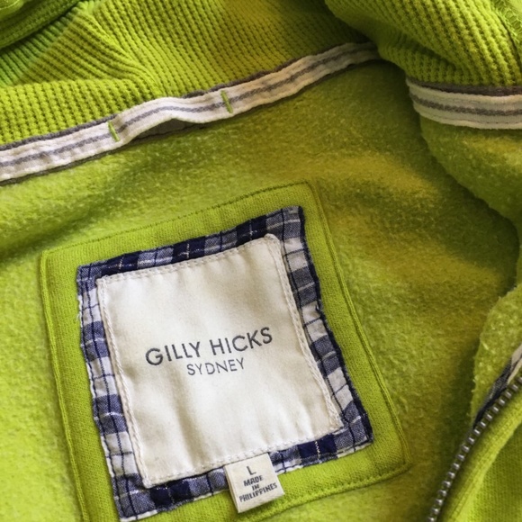 Gilly Hicks - Green Full-Zip Hoodie - Picture 3 of 4